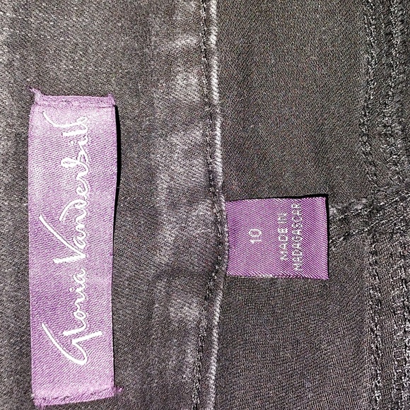 Gloria Vanderbilt Amanda Pull On Jeggings Size 10 - Picture 5 of 6